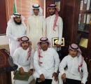 ثانوية الشيخ ابن باز تكرم فريق أضواء التطوعي
