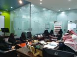 اجتماع فريق اضواء التطوعي من أجل مشاركة الفريق بالملتقى الاول للجمعيات الإعلامية على مستوى المملكة